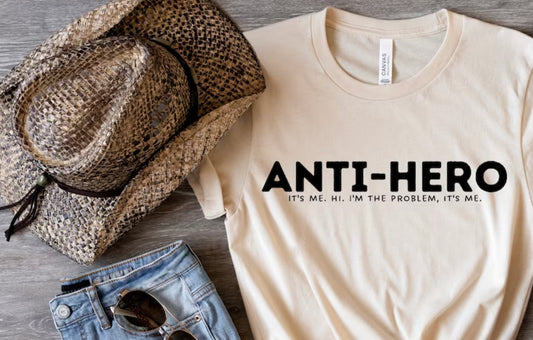 Anti-hero Shirt| Taylor shirt| T swift shirt| 1989 taylor swift tee| gift for taylor swift fan| Taylor shirt