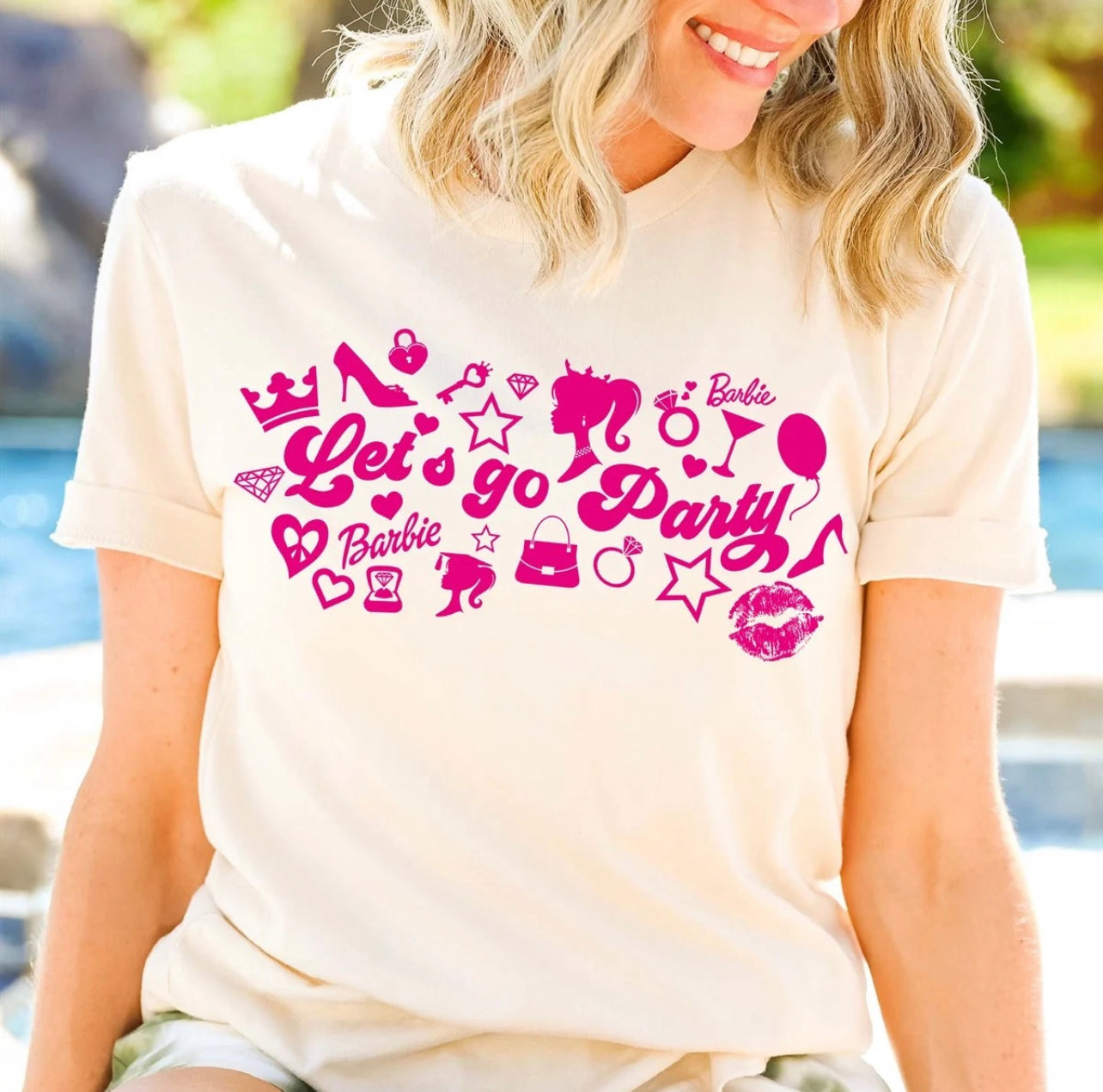 Lets go party barbie shirt| Barbie shirt| Gift for barbie fan| Barbie tee| Barbie Girl shirt
