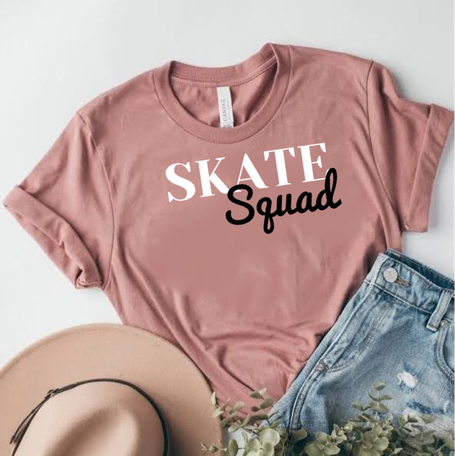 Skate squad shirt| Figure skating shirt