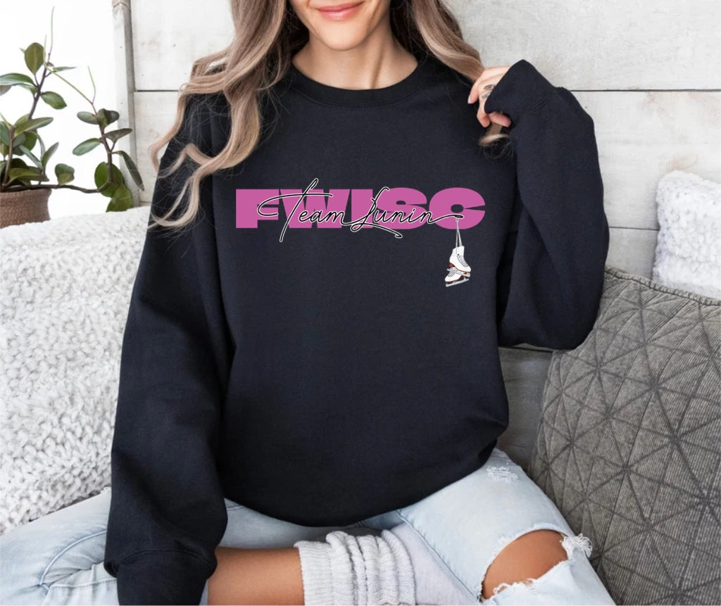 FWISC team Lunin sweatshirt| Figure Skating Sweatshirt