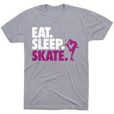 Eat sleep skate shirt| Figure skating shirt