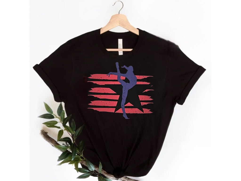 4th of july Gymnastics shirt| USA shirt| Gymnastics shirt| Summer gymnastics shirt