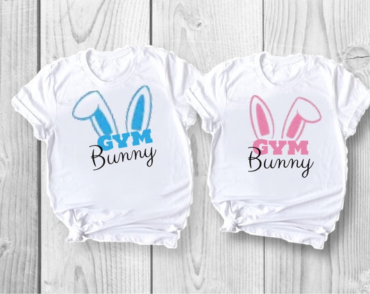 Gym Bunny shirt| Easter shirt| Easter gymnast shirt| Easter bunny gymnastics tee| Easter tee| bunny shirt