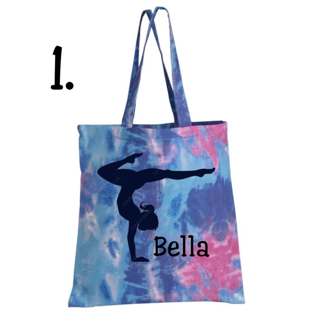 Gymnast bag| Gymnast tote bag| Gymnast gift| Custom Gymnast bag| Custom Gymnast gift