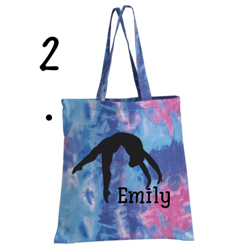 Gymnast bag| Gymnast tote bag| Gymnast gift| Custom Gymnast bag| Custom Gymnast gift