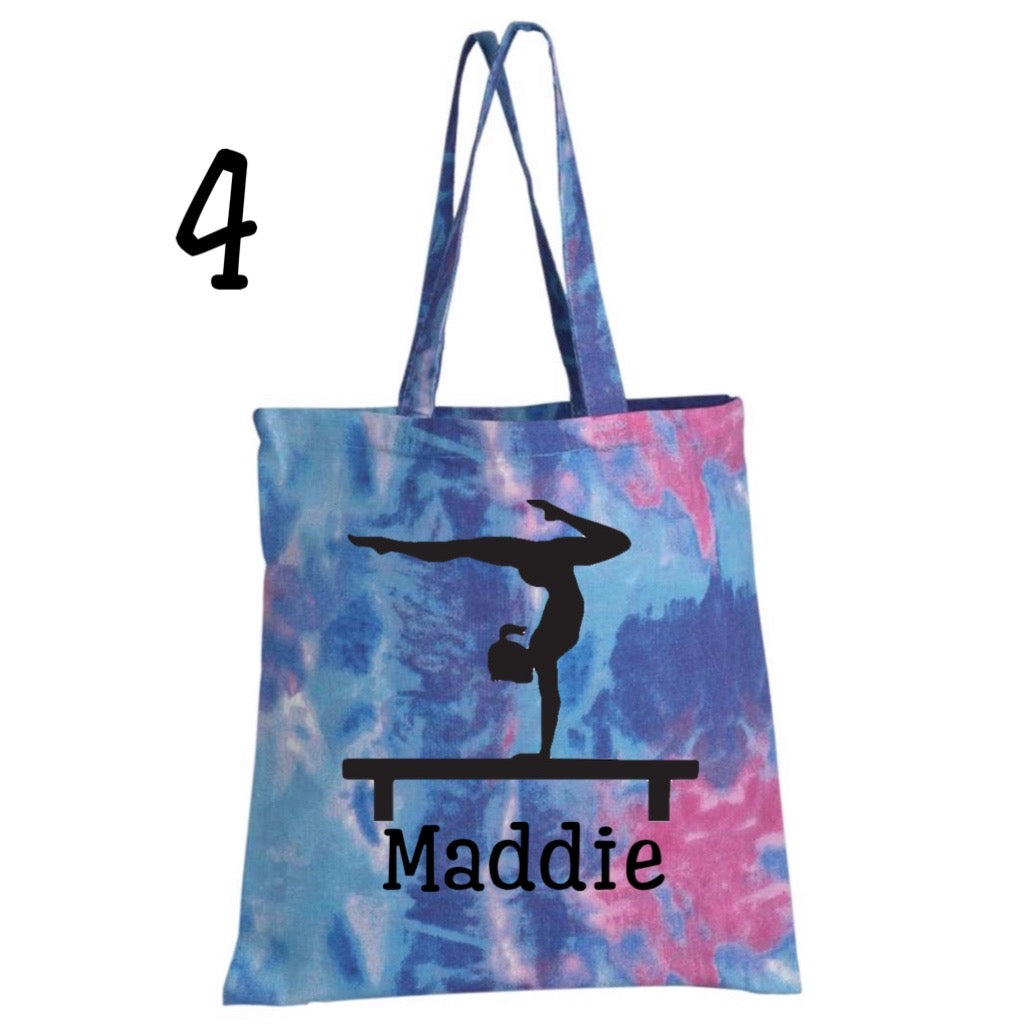 Gymnast bag| Gymnast tote bag| Gymnast gift| Custom Gymnast bag| Custom Gymnast gift