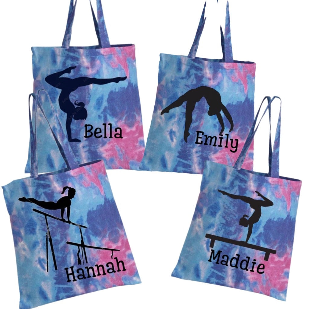 Gymnast bag| Gymnast tote bag| Gymnast gift| Custom Gymnast bag| Custom Gymnast gift