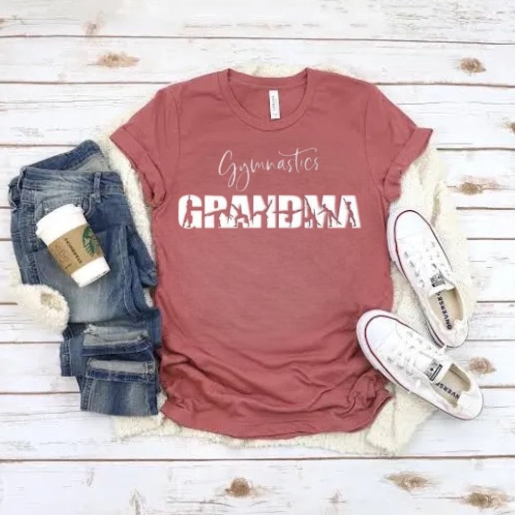 Gymnastics Grandma shirt| Gymnastics nana shirt