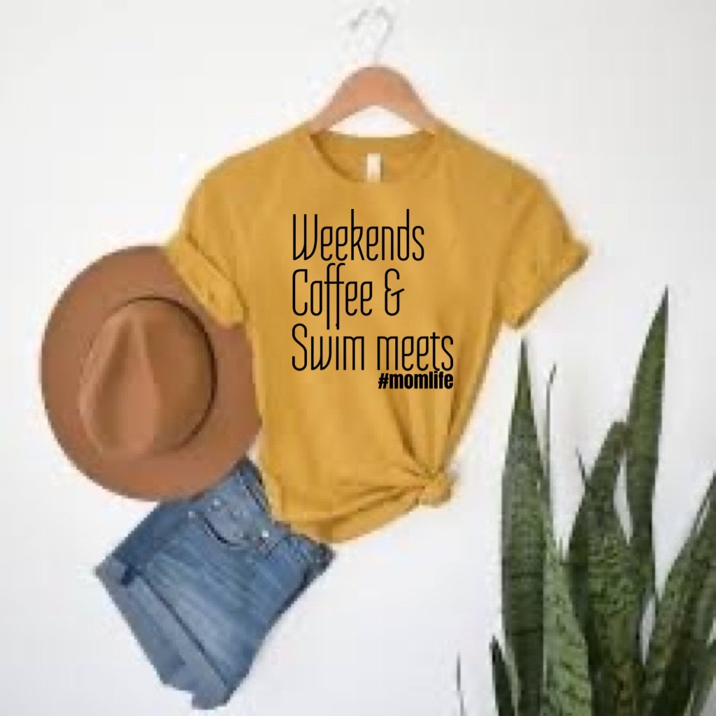 Swim mom shirt, Swim mom life, Swim tee, swim shirt, swim team shirt