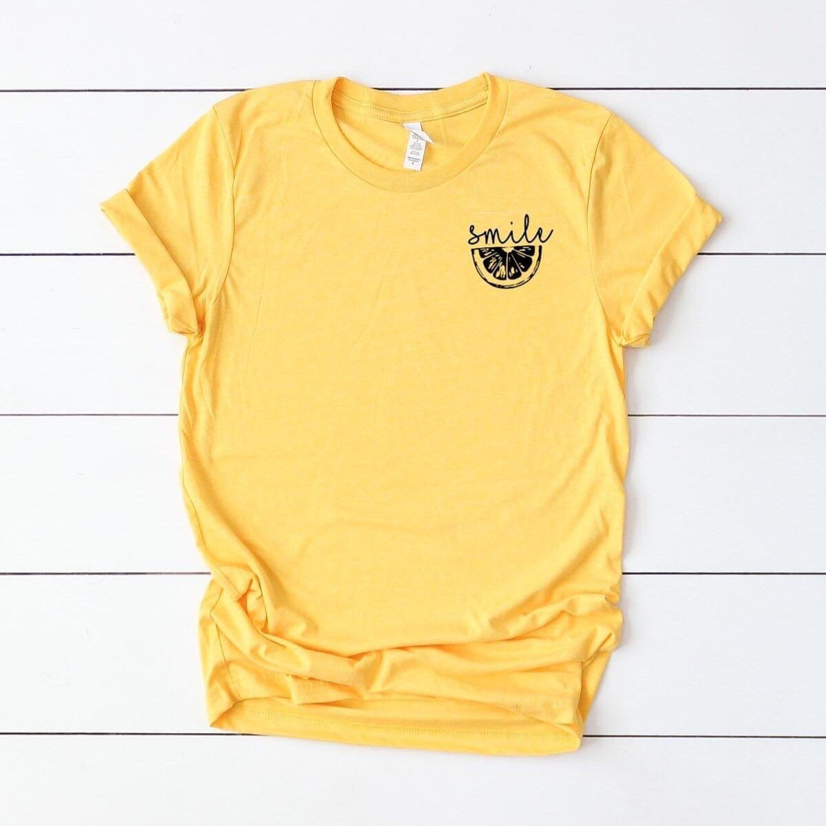 Smile shirt, watermelon smile tee, gift for her, teacher gift, cute shirt, watermelon shirt, watermelon tee, Christmas gift, teacher gift