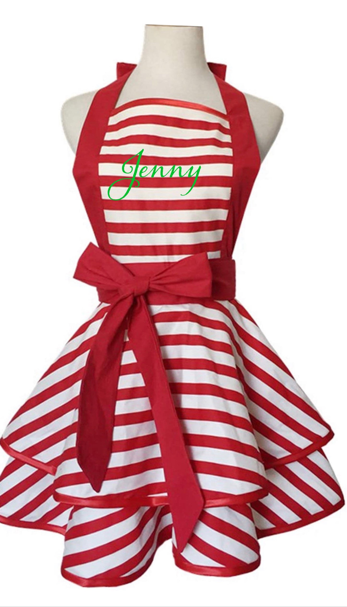 Custom baking apron, cooking apron, personalized apron, Christmas apron, Christmas baking, christmas gift for her, gift for chef, chef apron