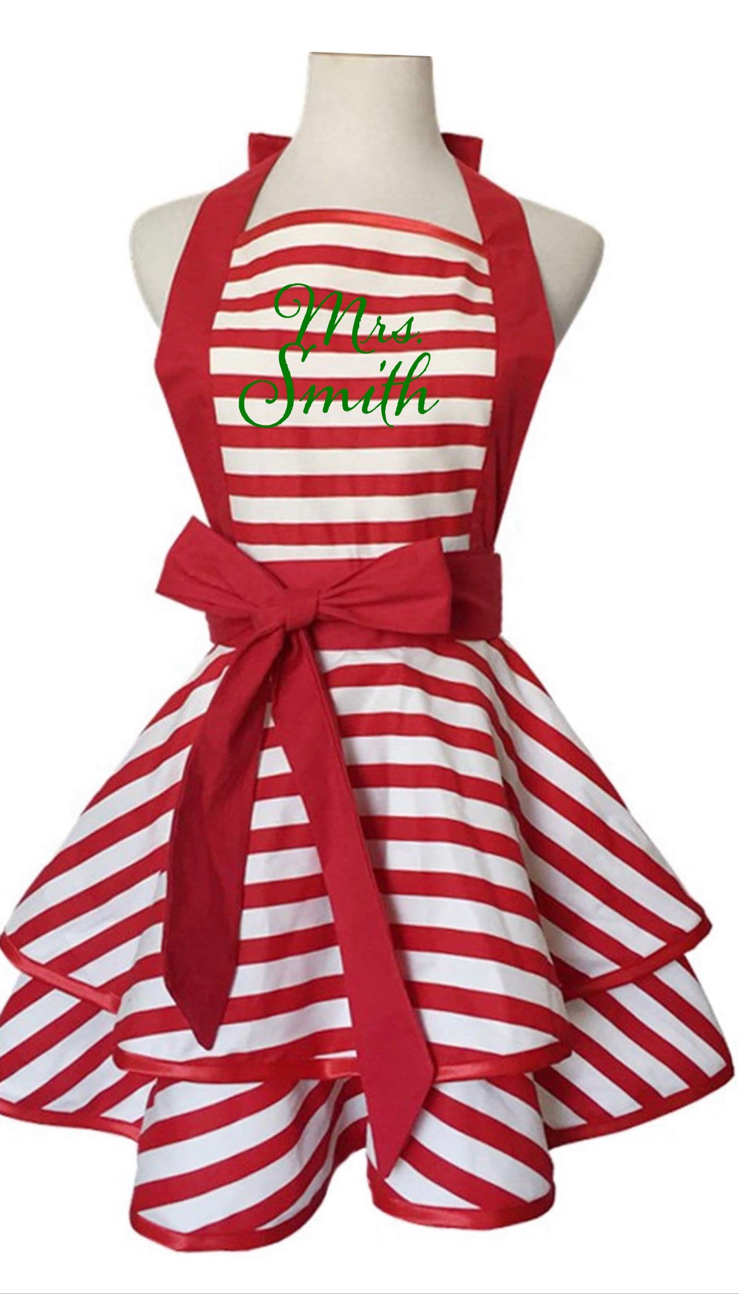 Custom baking apron, cooking apron, personalized apron, Christmas apron, Christmas baking, christmas gift for her, gift for chef, chef apron