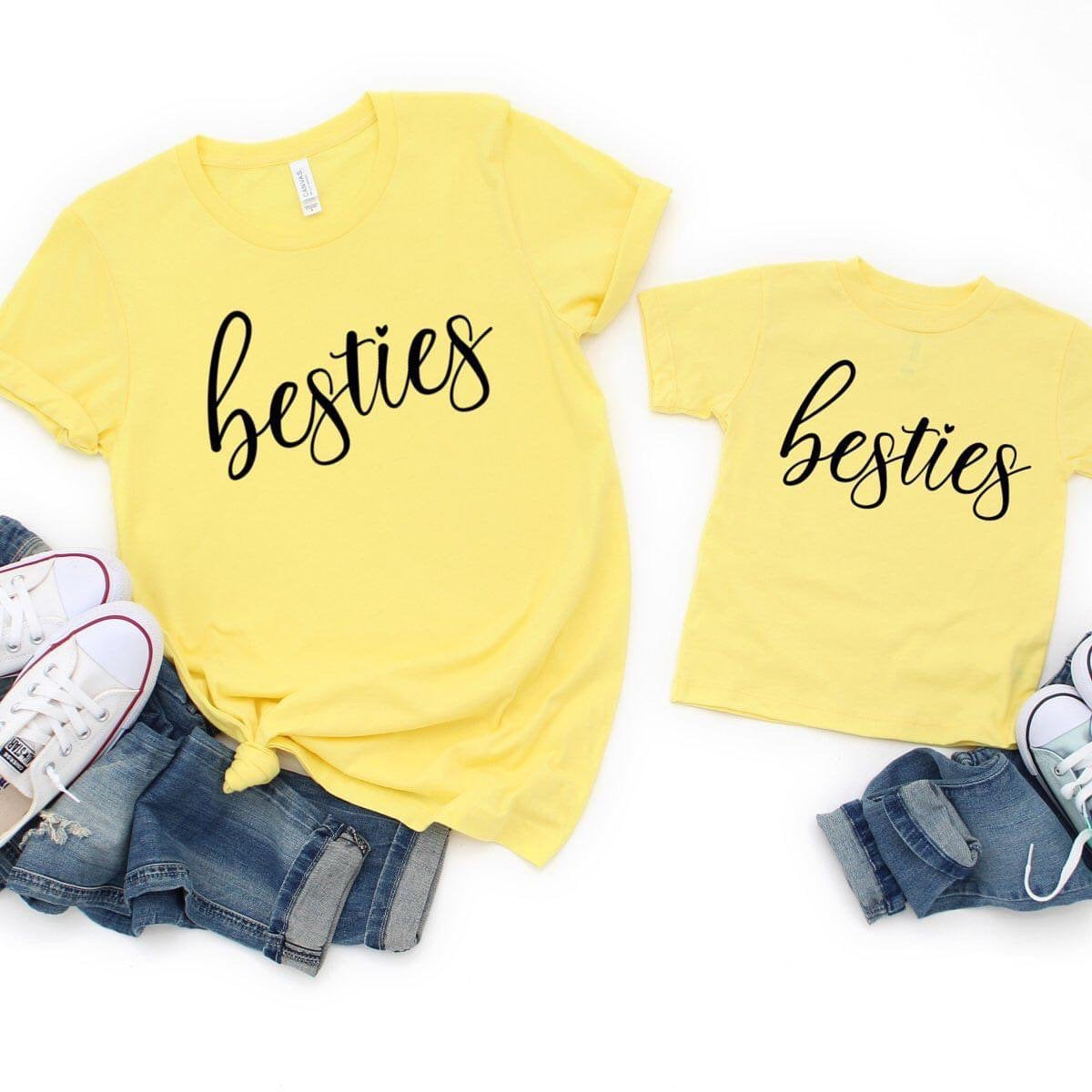 Mom and me besties shirt, Mom shirt, mommy & me shirt, matching mom shirt, gift for mom, matching set, mom shirt, Christmas gift, BFF shirt