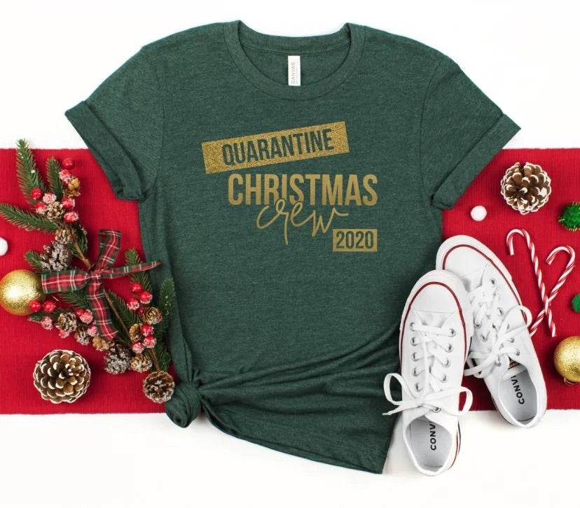 Quarantine Christmas shirt, christmas lover shirt, christmas shirt, funny christmas shirt, christmas music, funny graphic tee
