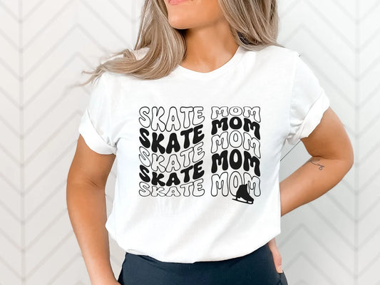Skate Mom Tee| Figure skating shirt