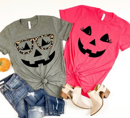 Pumpkin face tee| Halloween shirt| Fall vibes shirt| Fall shirt| Pumpkin shirts| Fall life shirt| Halloween tee