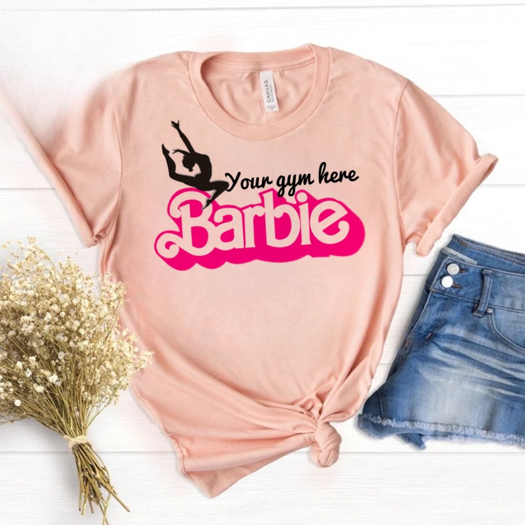 Gymnastics barbie shirt| Barbie Gymnastics shirt | Gym shirt| Gift for Gymnast| Gymnastics tee| Gymnast shirt