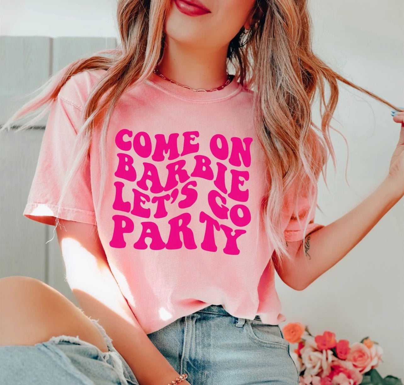Come on Barbie lets go party shirt| Barbie tee| Barbie movie| Barbie shirt| Barbie shirt| Barbie tee| Barbie Girl shirt