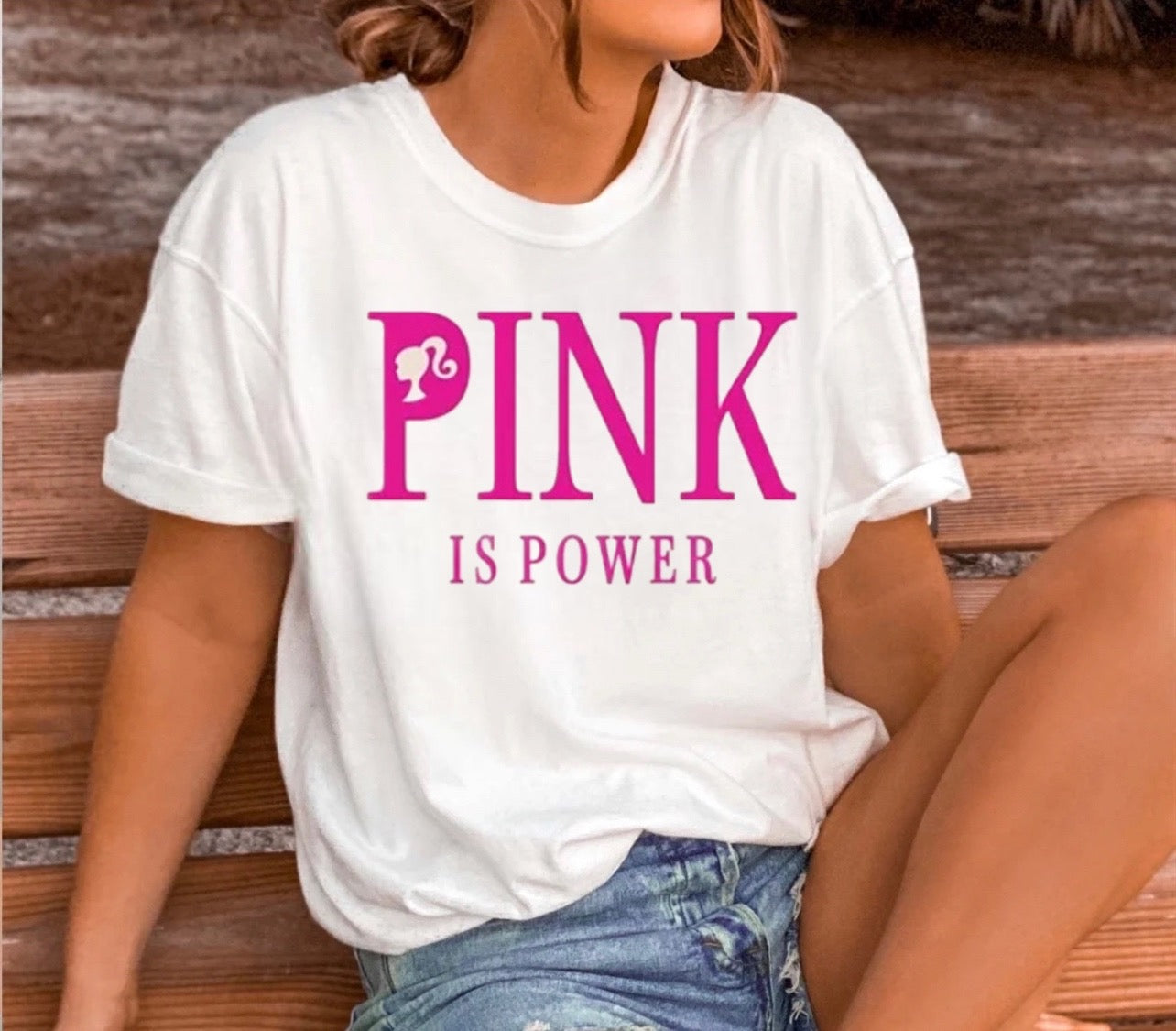 Pink is powerful shirt| Pink power Barbie shirt| Gift for barbie fan| Barbie tee| Barbie Girl shirt