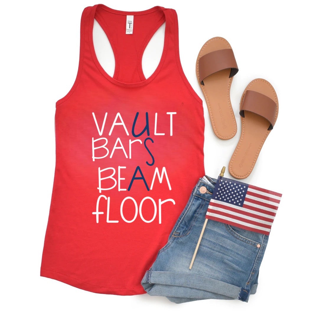 4th of july Gymnastics shirt| USA shirt| Gymnastics shirt| Summer gymnastics shirt