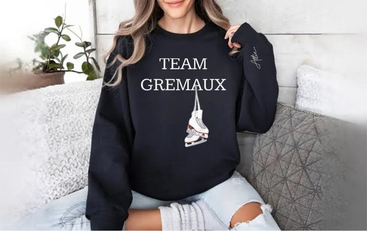 Team Gremaux sweatshirt| Figure Skating Sweatshirt
