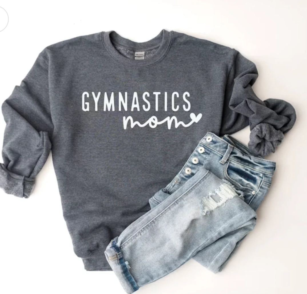 Gymnastics mom Shirt| Gymnastics shirt sweatshirt| Gym mom shirt| Gift 1435
