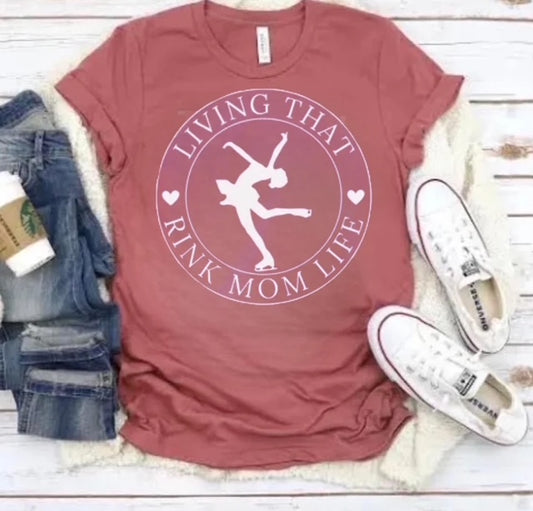 Skate mom Tee| Figure skating shirt