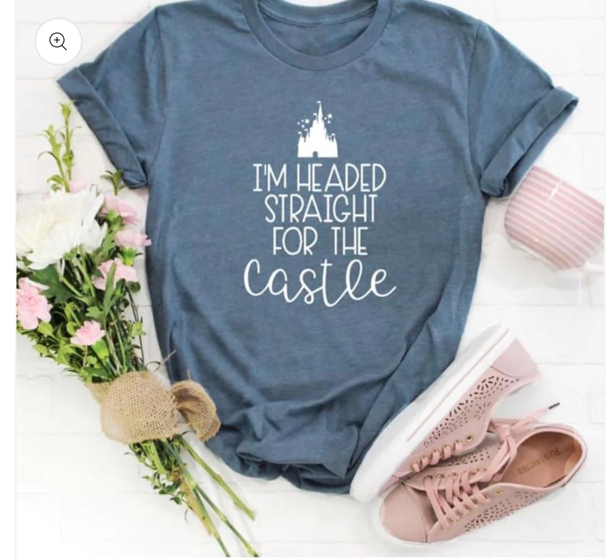 Headed straight for the castle shirt| Disney Castle shirt