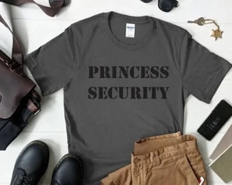 Princess security shirt| Disney Dad shirt