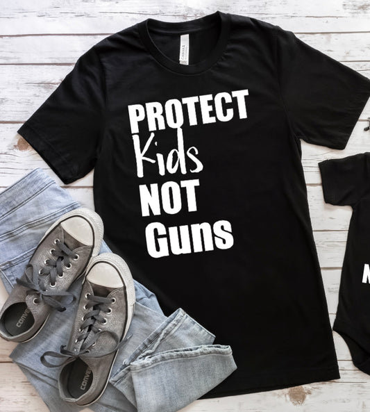 Protect Kids not guns shirt| Save the children shirt