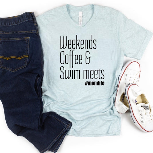 Swim mom shirt, Swim mom life, Swim tee, swim shirt, swim team shirt