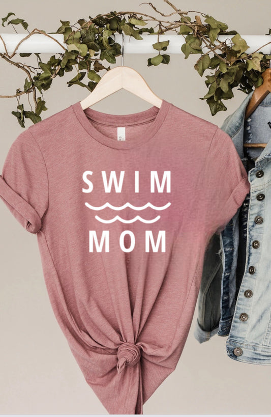 Swim mom shirt, Swim mom life, Swim tee, swim shirt, swim team shirt