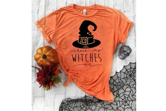 Where my witches at shirt| Halloween shirt