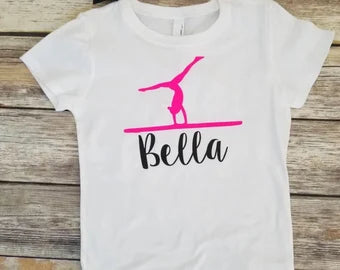 Custom Gymnast shirt| Gymnastics beam shirt