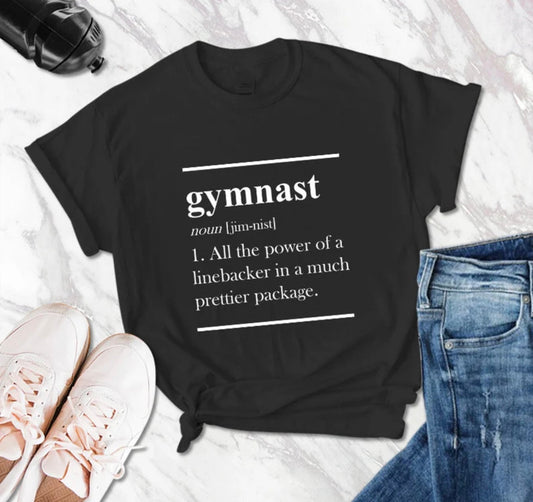 Gymnast shirt| Definition of a Gymnast shirt| Gymnast tee|  Gymnastics shirt | Gymnastics gift