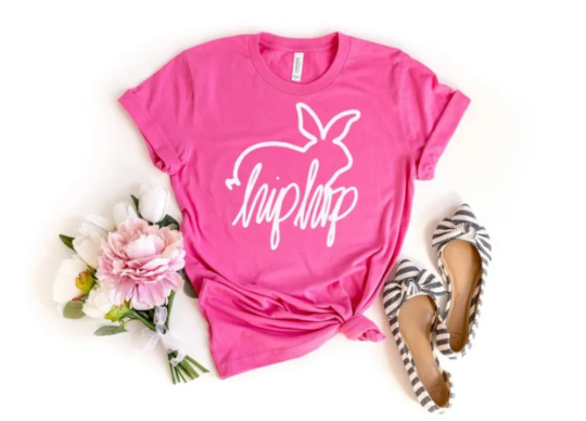 Hip Hop easter shirt| Cute Easter shirt| Shirt for her| easter gift