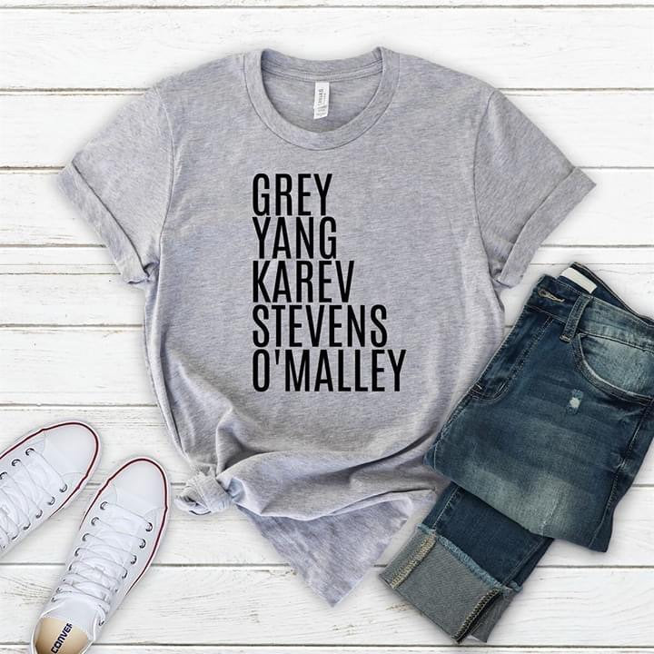 Greys anatomy shirt, greys anatomy squad shirt,  med student gift, gift for nurse, gift for her, greys lover, greys anatomy tee, fan shirt