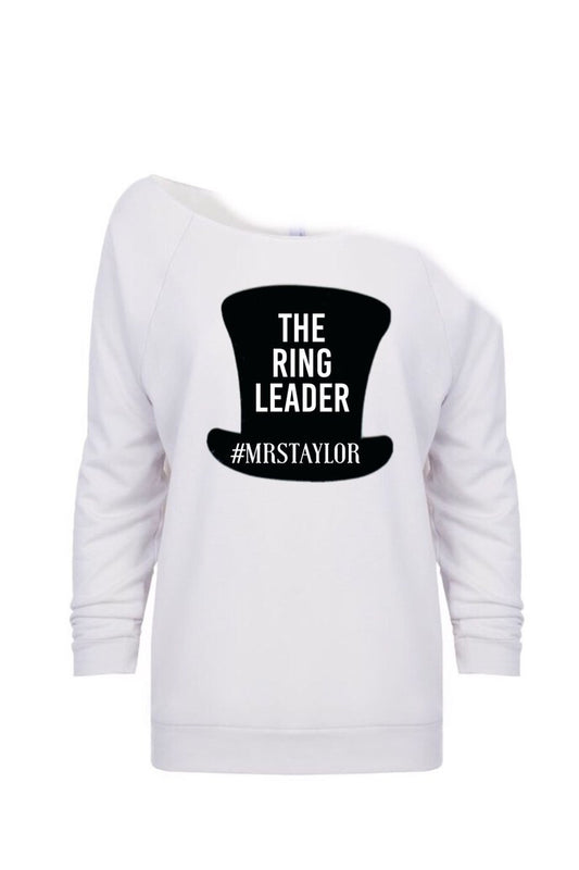 The ring leader shirt, funny bride shirt, bachelorette party shirt, off the shoulder shirt, circus shirt, mom life shirt, mom runs circus t