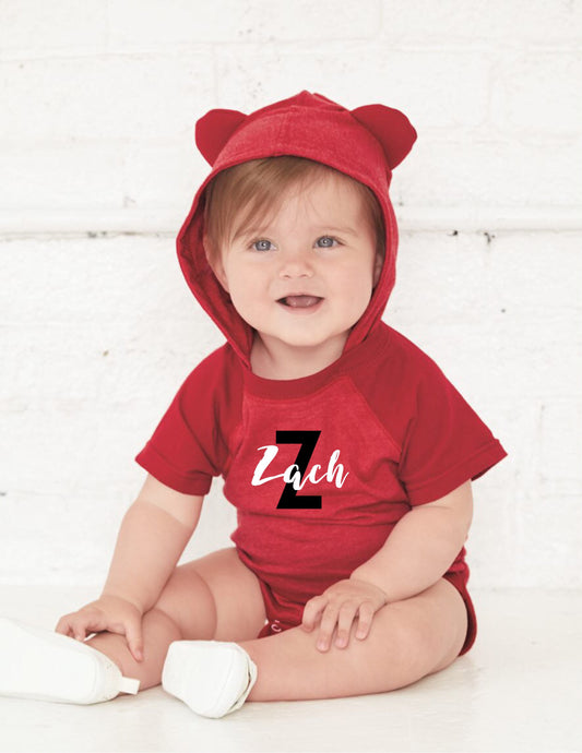 custom baby onesie| Baby name onesie| Baby shower gift| Gift for new baby| gift for new mom| personalized baby onesie| baby bear romper