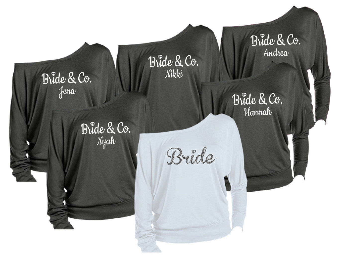 Bride and Bridesmaid shirts, Maid of honor shirt, bride shirt, bride and co shirts, bridesmaid shirts, bachelorette weekend, Nashville party