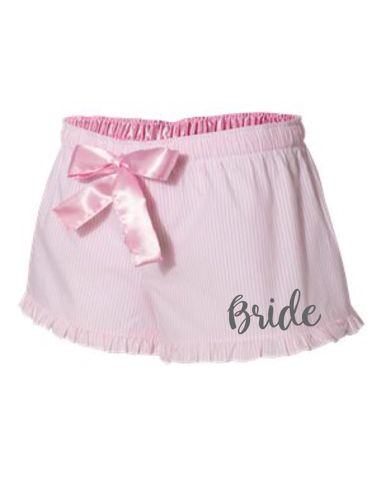 Bride pajama shorts| Bride shorts| Bride pajamas| Bride gift| Gift for bride| wedding shower gift| bachelorette gift| gift for her| shorts