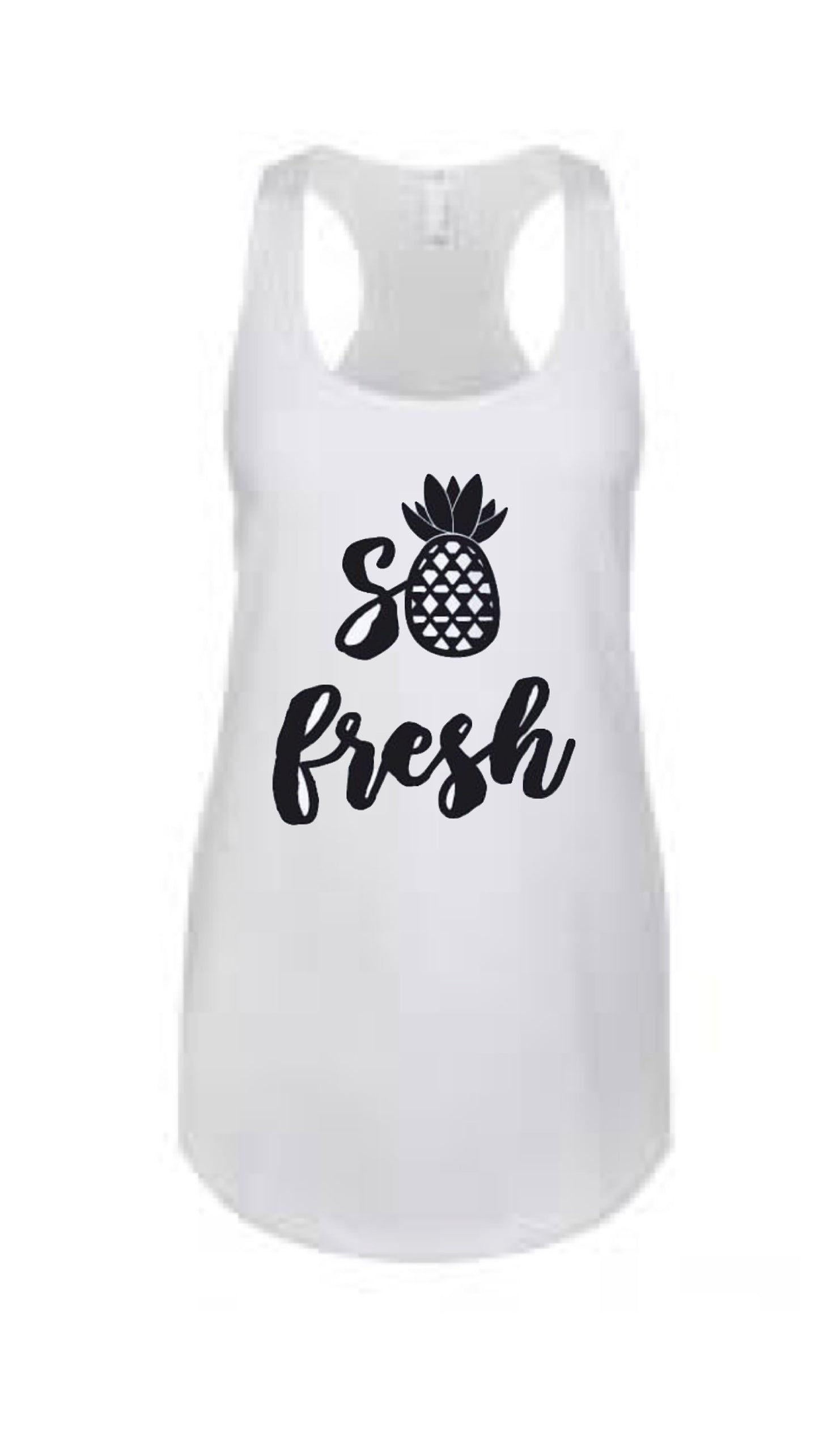 So Fresh, vacation shirt, fresh pineapple shirt, ivf fresh shirt, fun summer shirt, pineapple tank top, cute shirt, pineapple shirt,