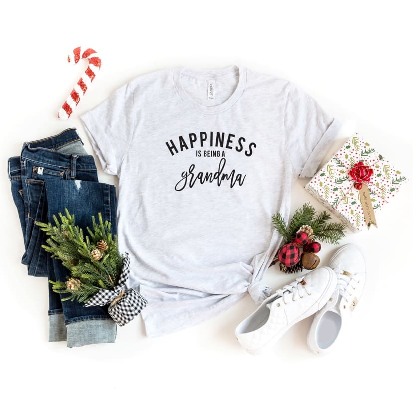 Happiness is being a Grandma shirt, shirt for nana, gift for nana, grandma gift, gift for grandma, grandma shirt, nana shirt, christmas