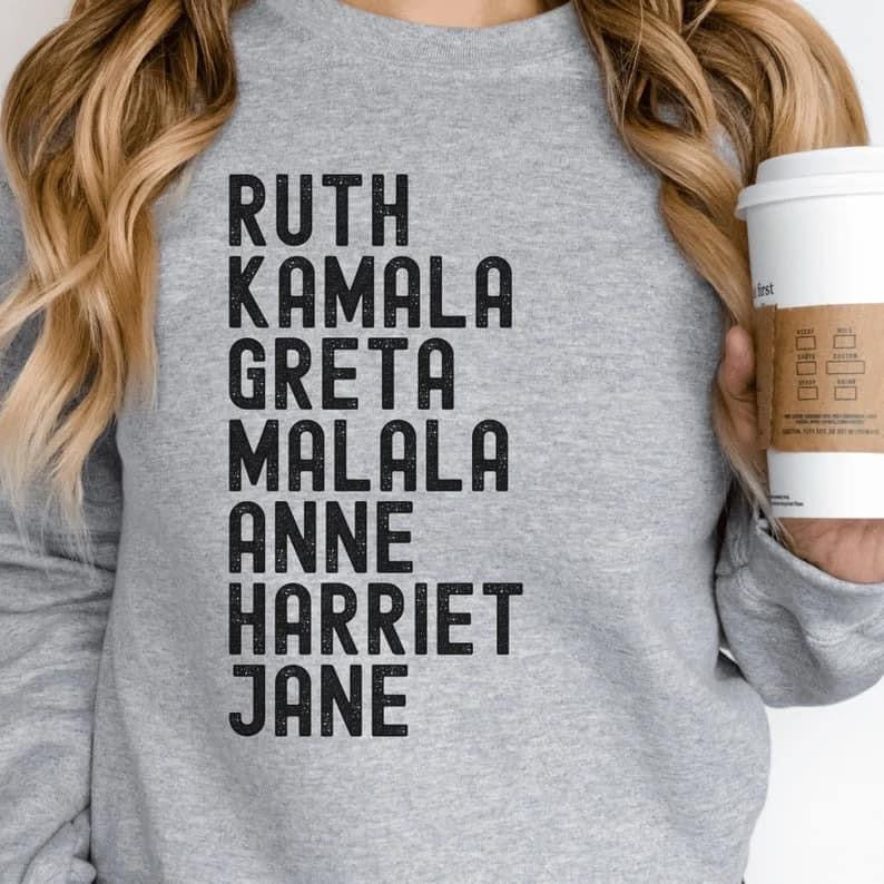Inspiring women sweatshirt, RBG shirt